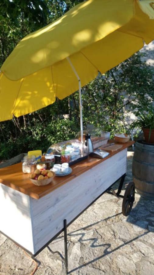 Bed and Breakfast Au Jardin D'Amphora Ginestas Exterior foto