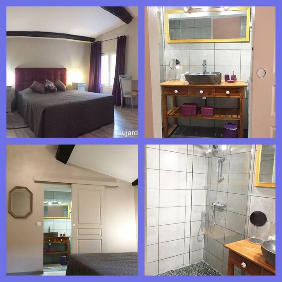 Bed and Breakfast Au Jardin D'Amphora Ginestas Exterior foto